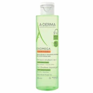 A-derma GEL 2 EN 1 EXOMEGA NIÑOS