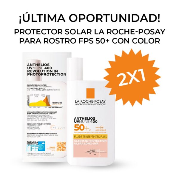 LA ROCHE POSAY ANTHELIOS UV MUNE FLUIDO COLOR FPS50+