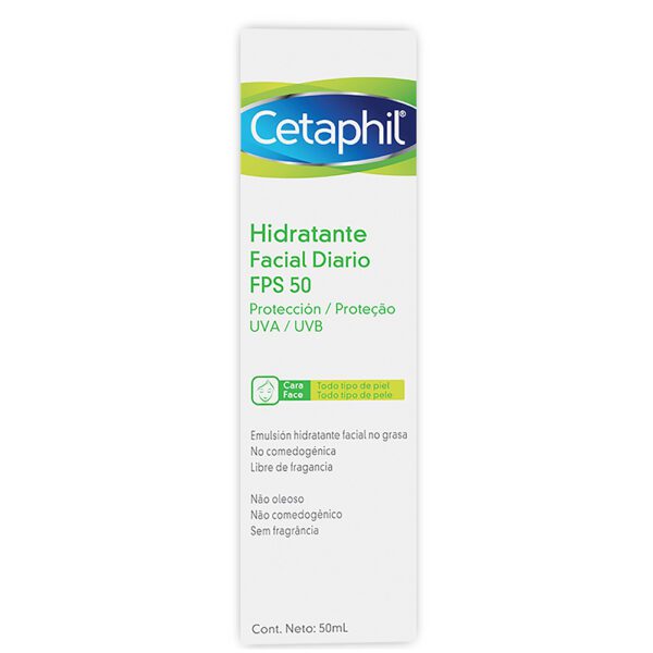 CETAPHIL HIDRATANTE FACIAL DIARIO FPS 50 - 50 ML