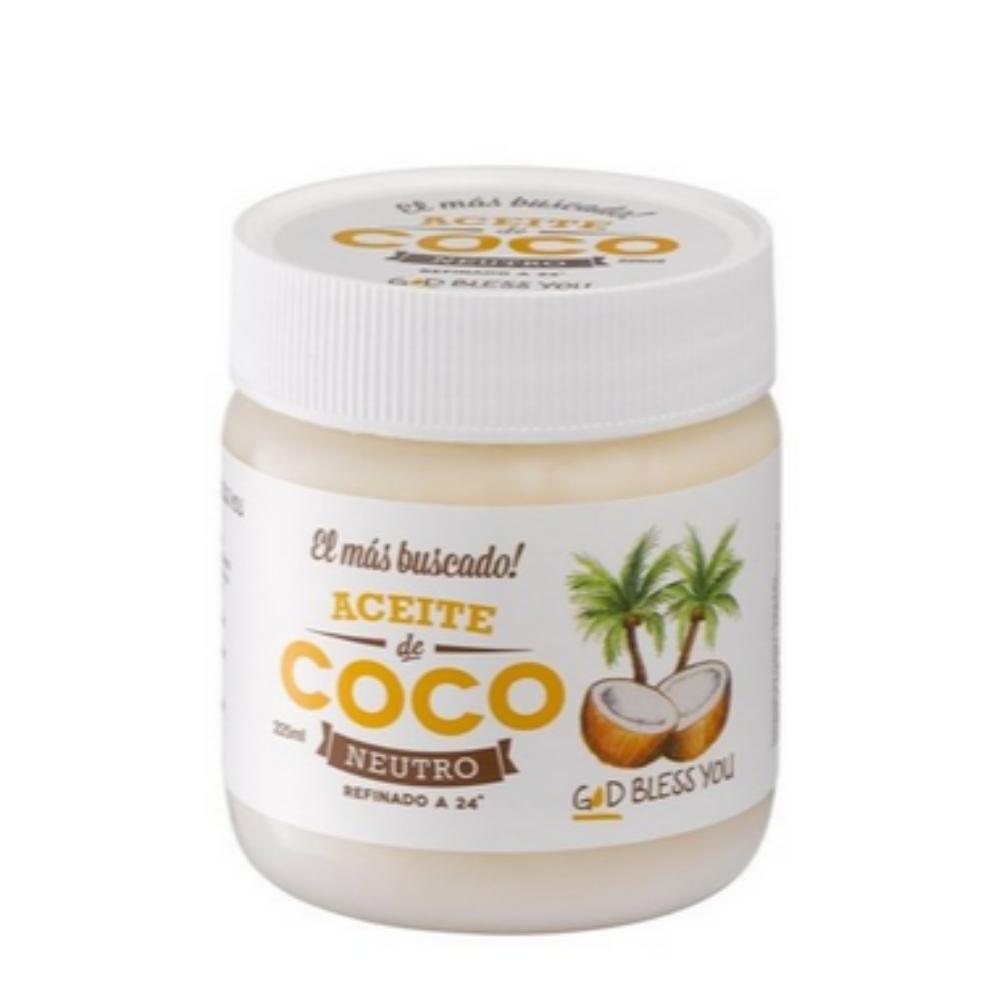 GOD BLESS YOU ACEITE DE COCO NEUTRO 225 ML