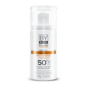 BY DERM - FOTOPROTECTOR FLUIDO TOQUE SECO TONO CLARO FPS50