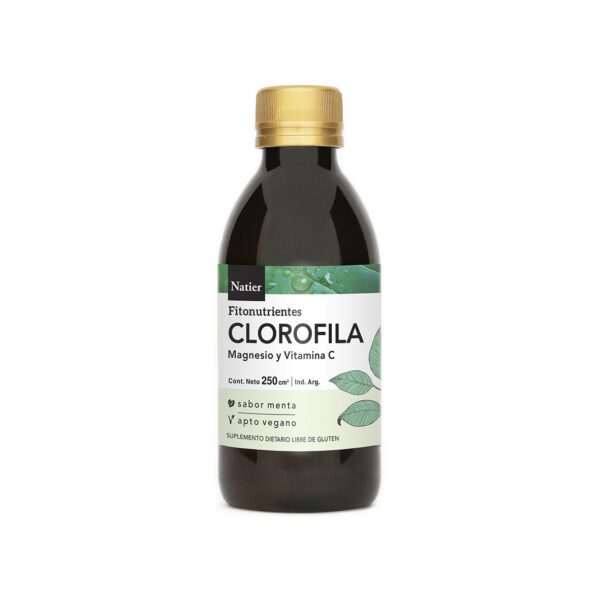 NATIER CLOROFILA, MAGNESIO Y VITAMINA C X 250ML