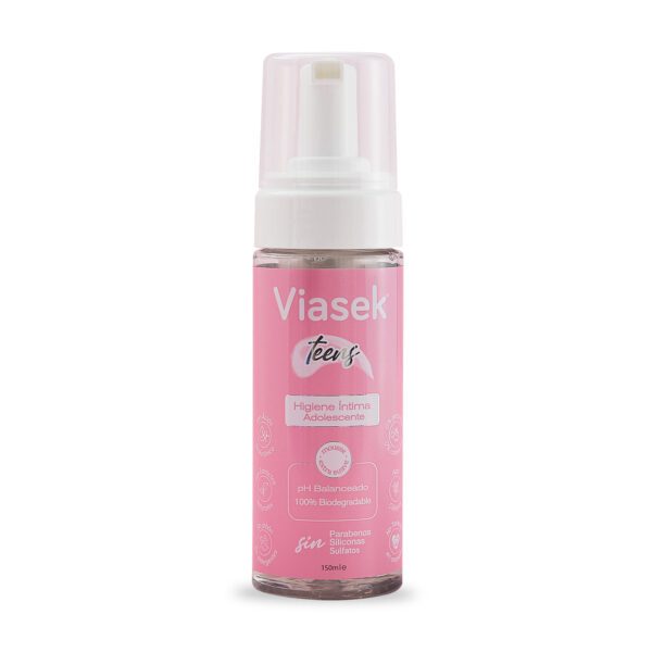 Viasek Espuma de Higiene Íntima Teens 150 ml