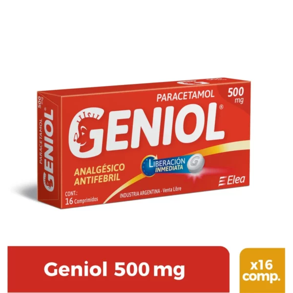 Geniol 500 Mg Comp. X 16