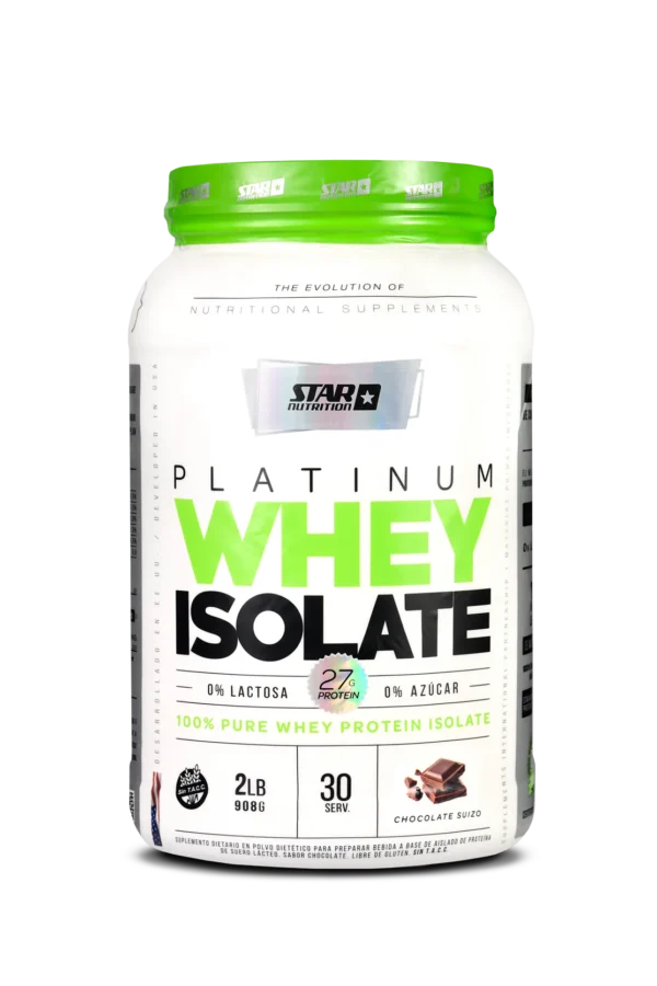 STAR NUTRITION Platinum Whey Isolate 2 Lb CHOCOLATE