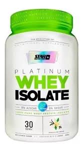 STAR NUTRITION Platinum Whey Isolate 2 Lb vainilla