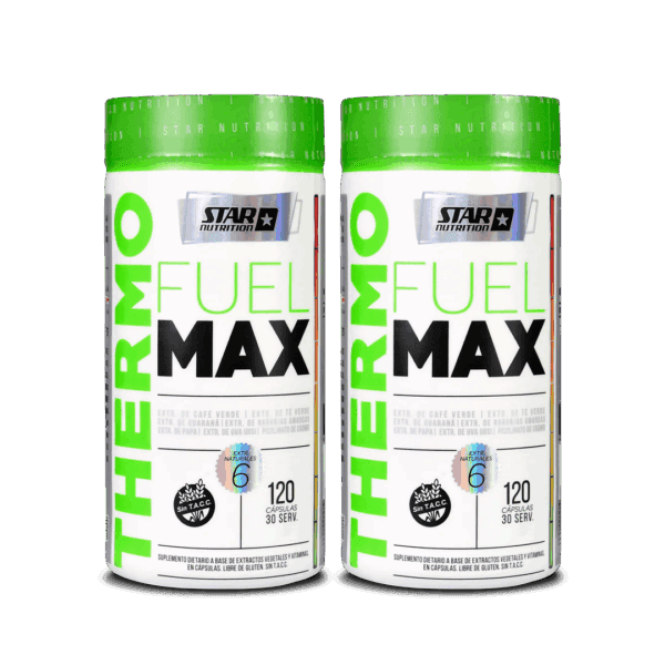 COMBO Star Nutrition Thermo Fuel Max 120 Cápsulas x2 Unidades