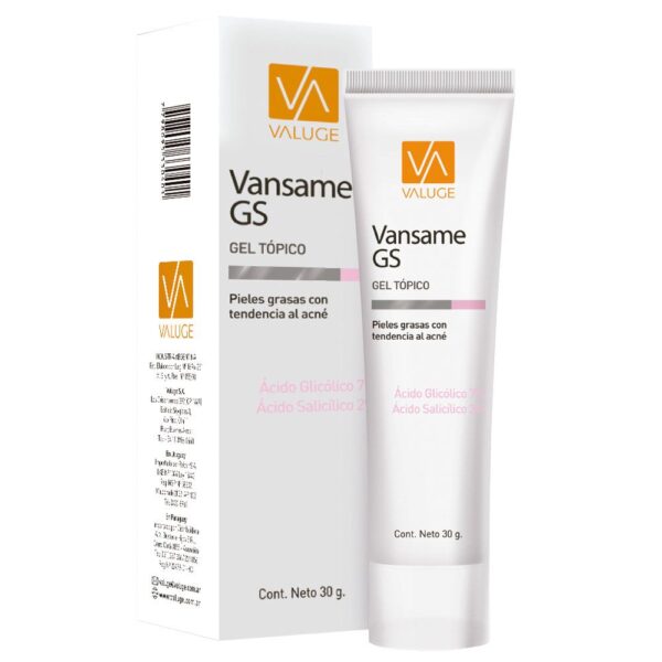 Valuge Vansame Gs Gel Pieles Grasas X 30 Gramos