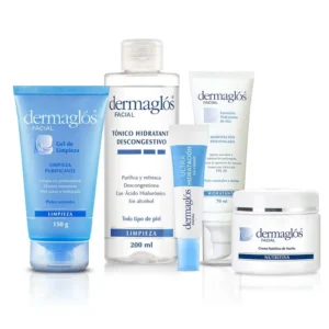 Kit Rutina Facial Dermaglós Piel Normal a Mixta