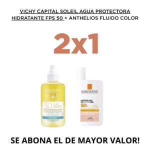COMBO VICHY AGUA PROTECTORA + ANTHELIOS FLUIDO COLOR