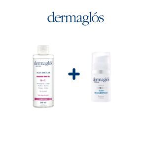 Kit Facial Dermaglós Agua Micelar + Serum