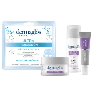 Kit Facial Dermaglós Ultra Firmeza Completo