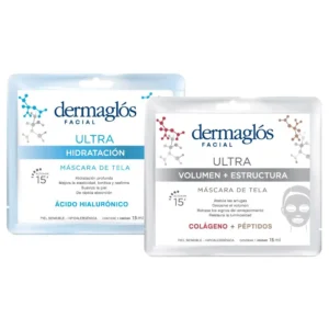 Kit Mascaras de Tela Dermaglós Ultra x2
