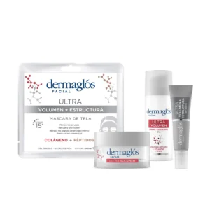 Kit Facial Dermaglós Ultra Volumen Completo