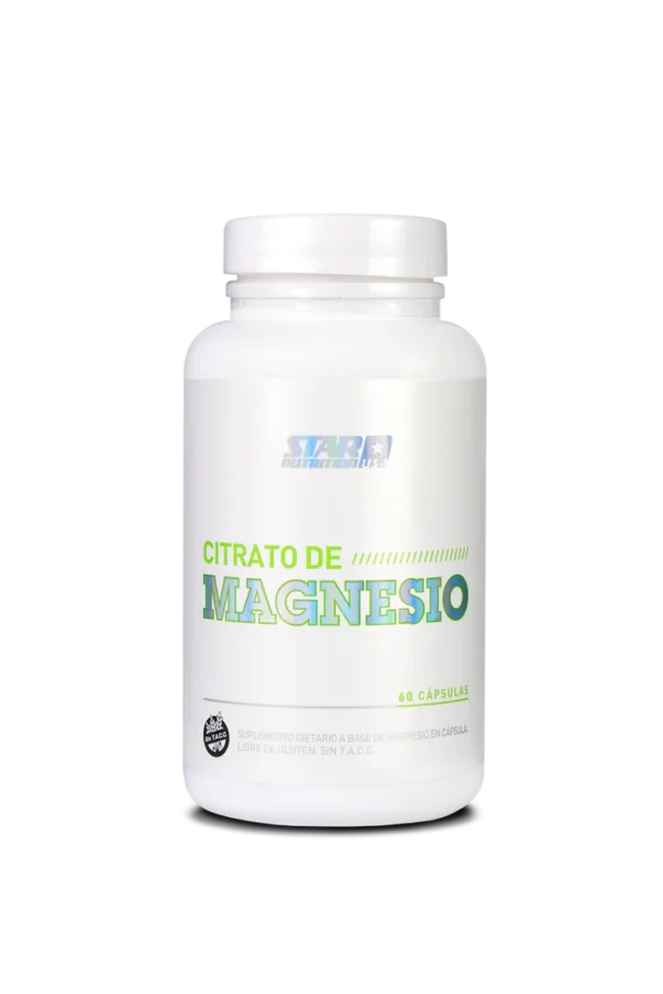 star nutrition Citrato de Magnesio - 60 Cápsulas