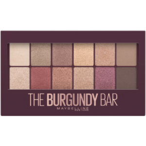 Paleta de Sombras Maybelline The Burgundy Bar Palette