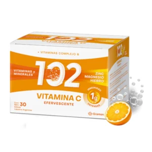 102 Vitamina C Suplemento Dietario 30 Sobres