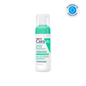 Cerave Air Foam Limpiador Facial Reequilibrante Espuma X 148ml
