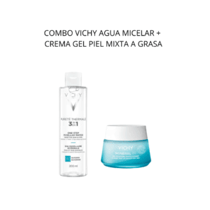 COMBO AGUA MICELAR + CREMA GEL MATIFICANTE