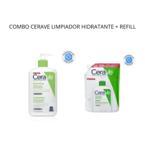 COMBO CERAVE LIMPIADOR HIDRATANTE + REFILL