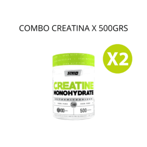 COMBO STAR NUTRITION CREATINA 500GRS X 2 UNIDADES
