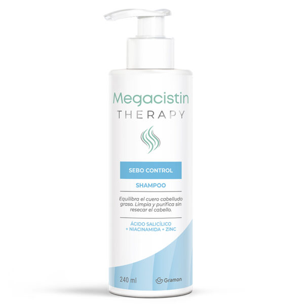 Megacistin Therapy Shampoo Sebo Control Cabello Graso X 240ml