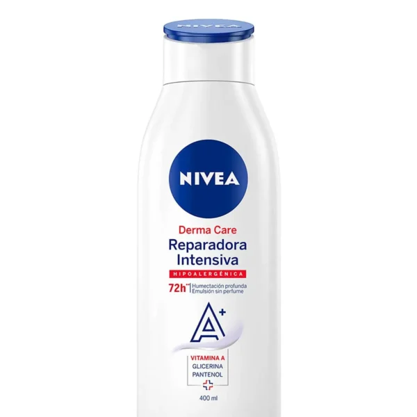 Nivea Crema corporal derma care reparadora hipoalergénica 400 ml