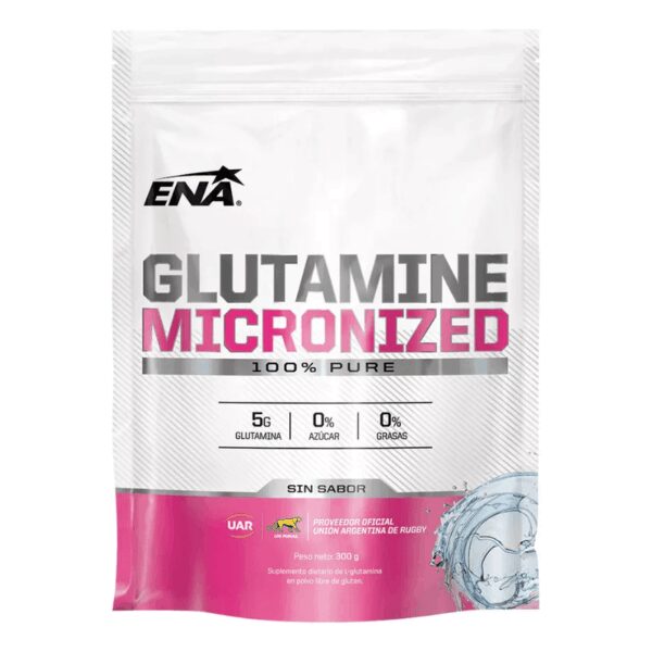 Glutamina Micronizada Ena Rápida Recuperación 300g