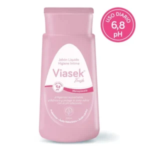 Viasek Fresh Ph 6,8 - Menopausia Jabón Líquido X 200 Ml