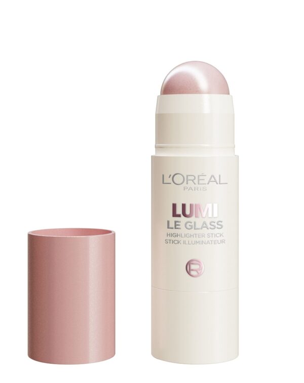 Loreal Iluminador en Barra Lumi Le Glass Color 620 glassy Pink Ballet