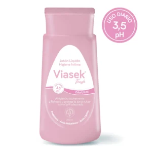 VIASEK FRESH pH 3,5 – Edad Fértil Jabón líquido x 200 ml