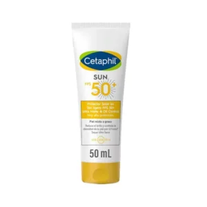 Protector Solar Facial Cetaphil Sun Oil Control FPS50+ x50ml sin color