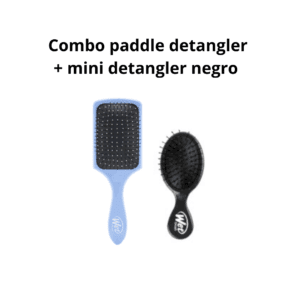 Combo wet brush detangler