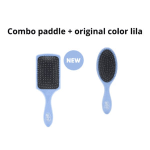 Combo wet brush paddle + original color lila