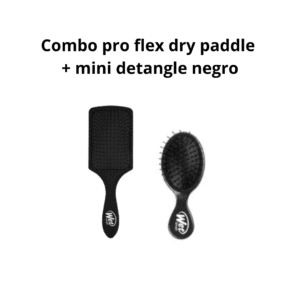 Combo wet brush black detangler