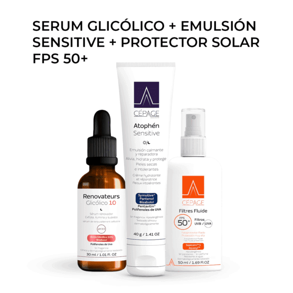 Combo Cepage renovador glicólico
