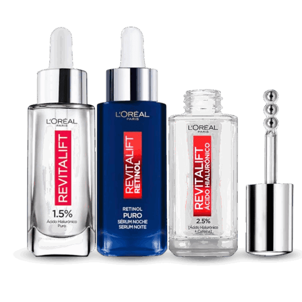 COMBO L'Oréal Rutina Antiage Completa Día y Noche
