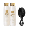 COMBO Wet Brush Mini Detangler negro + CAV Vitamin Shock