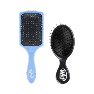 COMBO Wet Brush Paddle Detangler sky + Mini Detangler negro