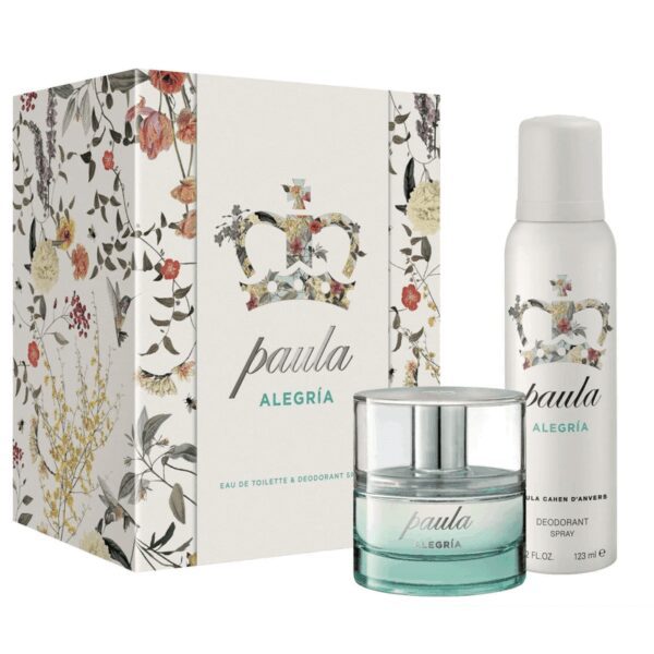 PAULA ALEGRIA - Set Edt x 60 ml + Deo x 123 m