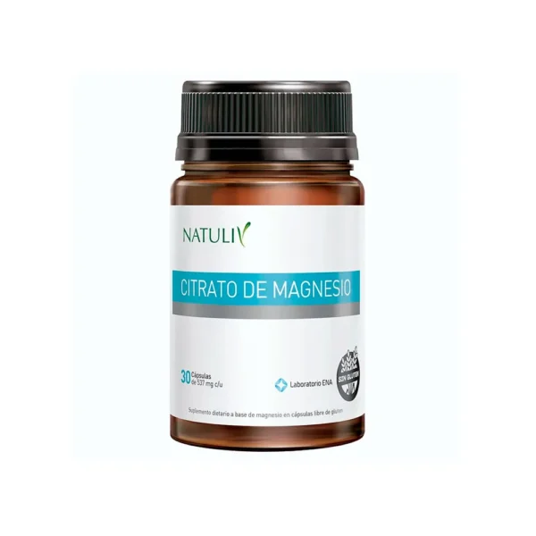 Citrato de Magnesio Natuliv capsulas x 30