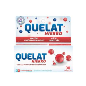 Quelat Hierro x 30 cápsulas
