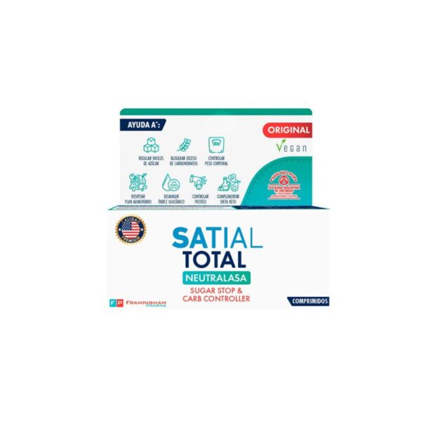 Suplemento Dietario Satial Total Con Neutralasa x30cmp