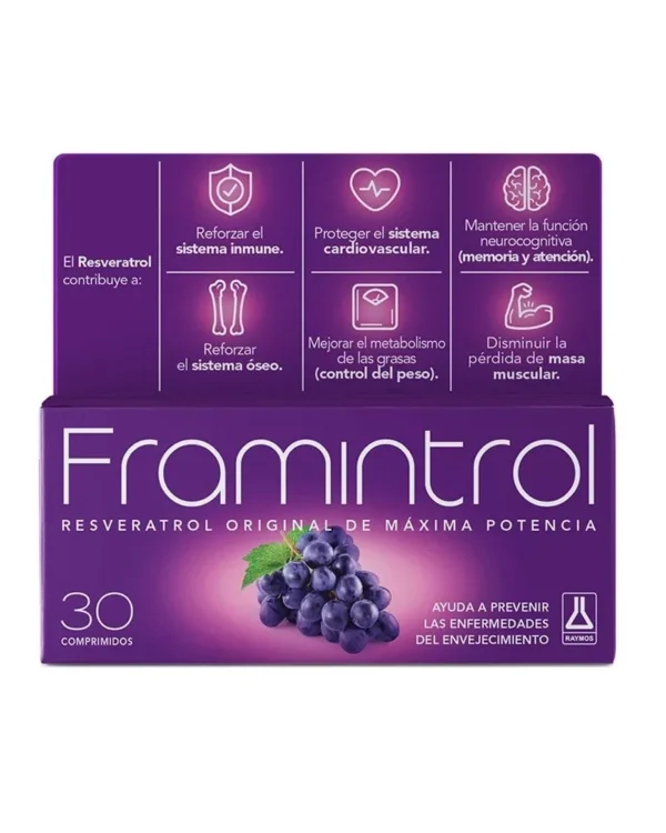 FRAMINTROL RESVERATROL ORIGINAL 30 CP