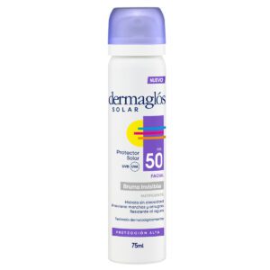 Dermaglós Protector Solar Facial Fps50 Bruma Spray Invisible Toque Seco X 75ml