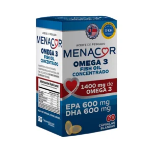 MENACOR OMEGA 3 CONCENTRADO 60 CAPSULAS