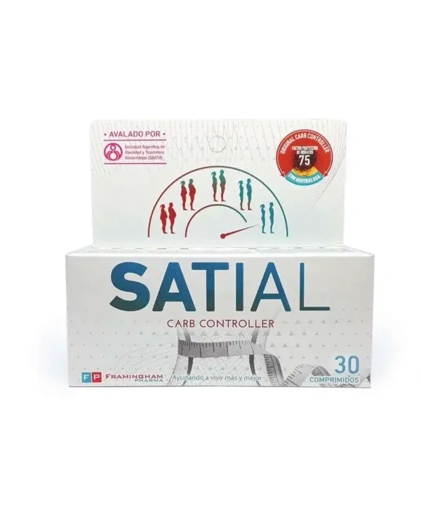 Satial Suplemento Dietario x30Comp Carb Controller