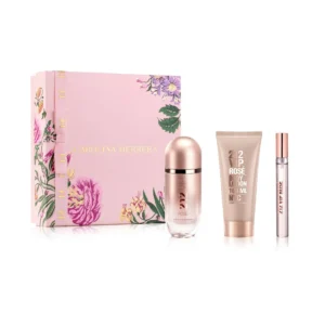 SET CH 212 VIP Rose Fragancia 80ml + Body Lotion 100ml + Mini 10ml