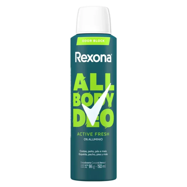 REXONA Desodorante en aerosol All Body Deo Active Fresh