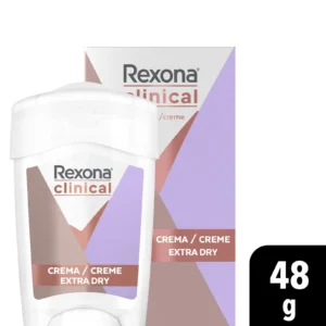 REXONA CLINICAL Desodorante antitranspirante extra dry en barra